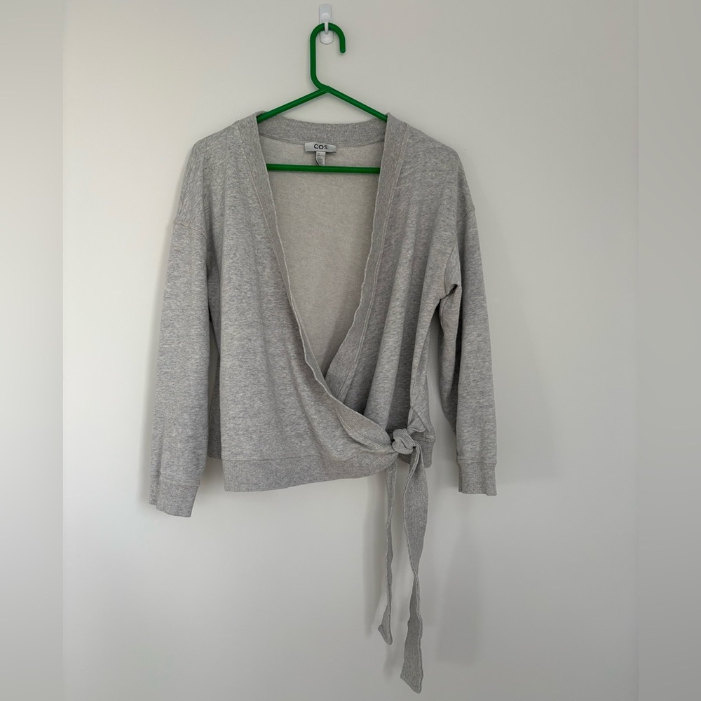 COS Ballerina Wrap Sweatshirt